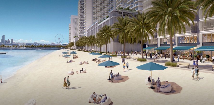 Apartment in BEACHGATE BY ADDRESS in Dubai, UAE 4 bedrooms, 224.825 sq.m. № 137770