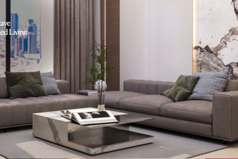 Huoneisto Jumeirah Village Circle, Dubai, Arabiemiraatit 1 makuuhuone, 90 m2 № 538154 - kuva 3