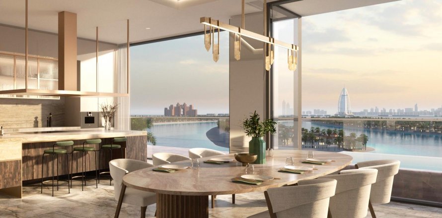 Palm Jumeirah、Dubai、UAEにあるヴィラ 4ベッドルーム、599.039 m2 No135675
