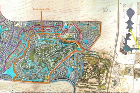 Zemlja u gradu Emirates Hills, Dubai, UAE 2598.5909 m2 Br. 169938 - Slika 9