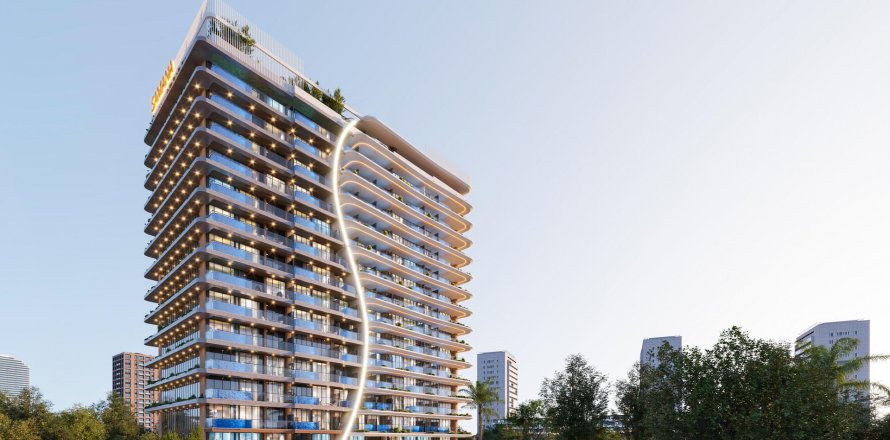 Apartemen di Dubai Residence Complex, UEA 2 kamar tidur, 122 m2 nomor 545181