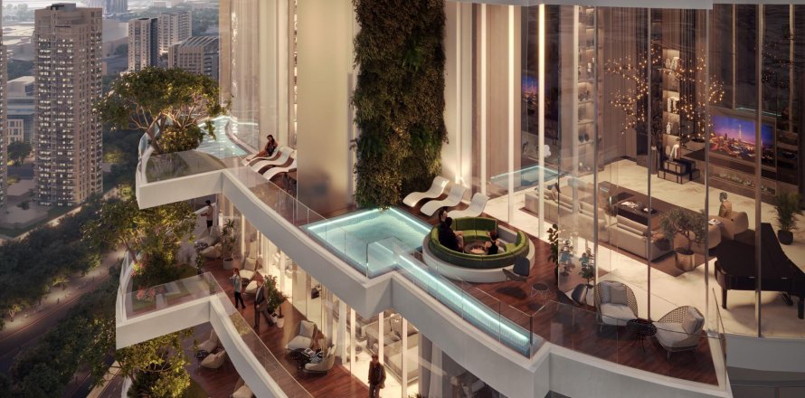 Appartement in Business Bay, Dubai, VAE 1 slaapkamer, 76 vr.m. nr 543961