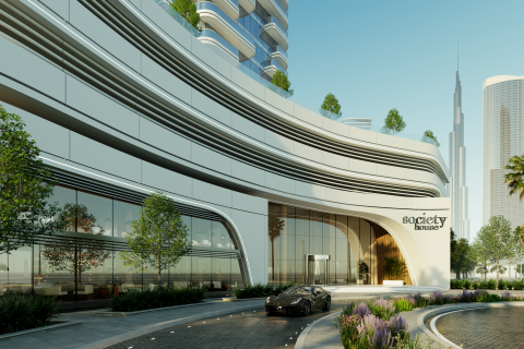 Lakás a SOCIETY HOUSE lakóparkban itt: Downtown Dubai (Downtown Burj Dubai), EAE, 1 hálószoba, 70 m², azonosító: 387331 - fénykép 4