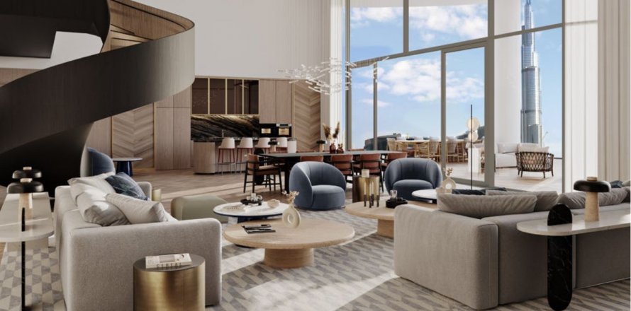 Apartmen di Business Bay, Dubai, UAE 2 bilik tidur, 193.61 meter persegi № 134684