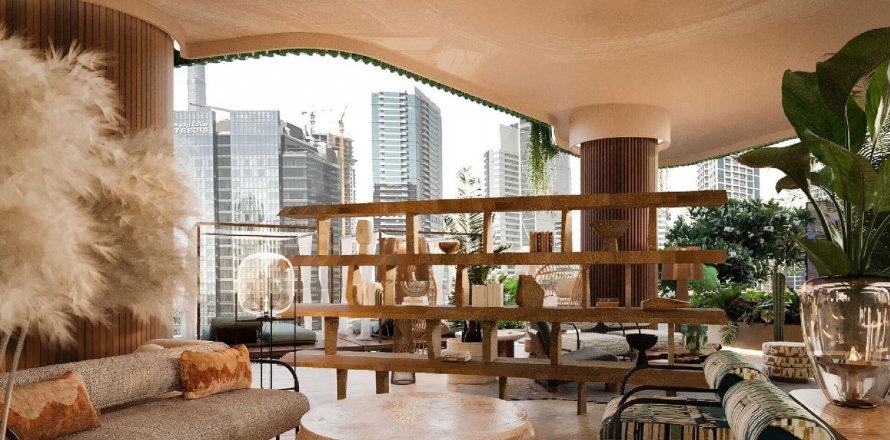 Byt v Eywa v Business Bay, Dubai, SAE 4 ložnice, 455.23 m² Č.: 574478