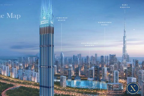 Huoneisto Business Bay, Dubai, Arabiemiraatit 2 makuuhuonetta, 305 m2 № 627464 - kuva 11