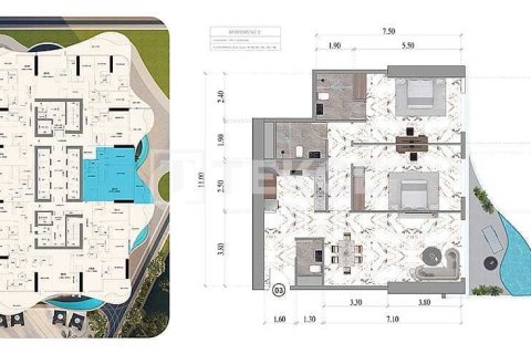 Apartman u Jumeirah Village Triangle, Dubai, UAE 4 spavaćih soba, 227 m2 Br. 388049 - fotografija 26