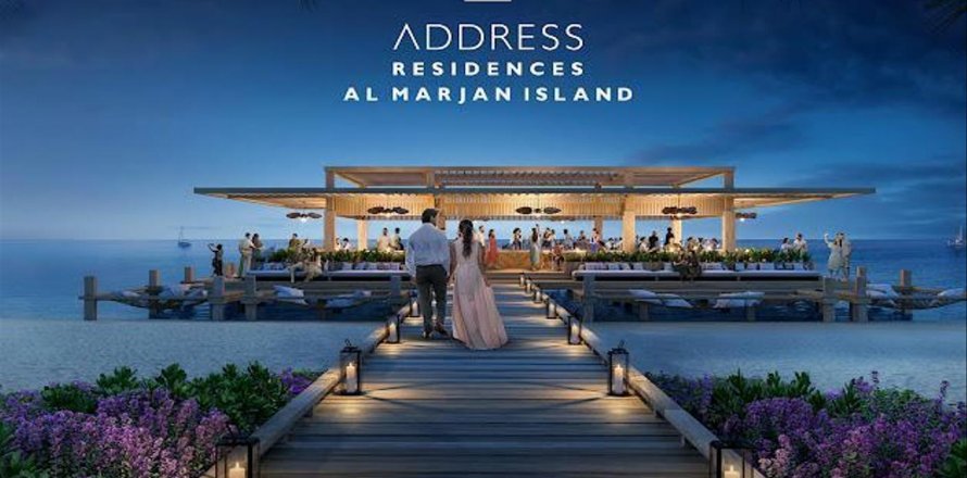 Huoneisto Al Marjan Island, Ras Al Khaimah, Arabiemiraatit 2 makuuhuonetta, 108.6 m2 № 588626