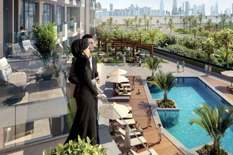 Пәтер Al Jaddaf, Дубай, БАӘ-да 2 жатын бөлмелер, 117.62 м² № 68577
