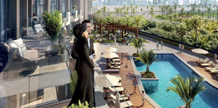 Apartman u gradu Al Jaddaf, Dubai, UAE 2 spavaće sobe, 117.62 m2 Br. 68577