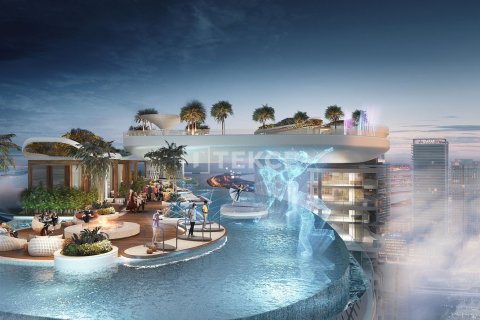 Дуплекс Dubai Harbour, Дубай, БАӘ-да 4 жатын бөлмелер, 927 м² № 424570 - фото 6