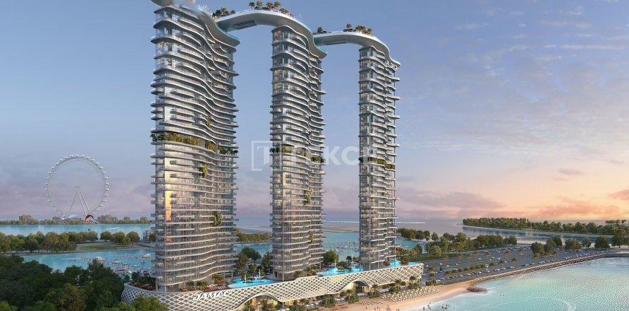 Дуплекс Dubai Harbour, Дубай, БАӘ-да 4 жатын бөлмелер, 927 м² № 424570