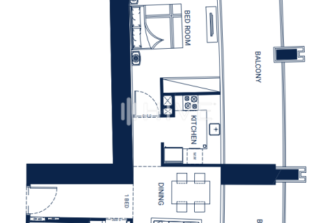 Sheikh Zayed Road, Dubai, UAE의 판매용 아파트 침실 1개, 94.9제곱미터 번호 544998 - 사진 2