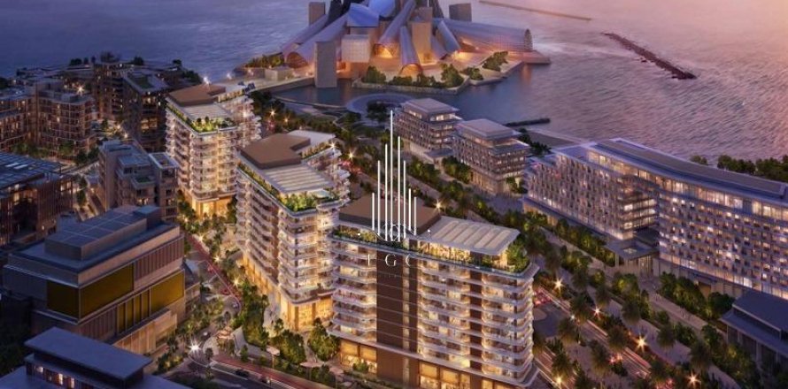 阿联酋 Abu Dhabi Saadiyat Island 公寓  1 卧, 124 平方米 , 编号 544457