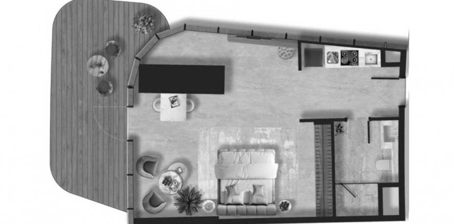 Al Marjan Island, Ras Al Khaimah, BAE’de daire 81.48 m² No 590640