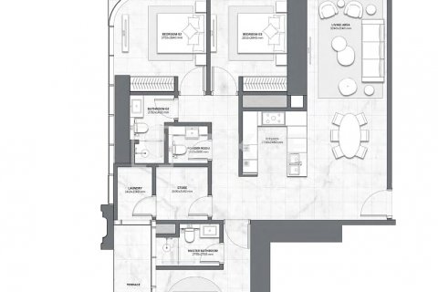 Byt v Al Satwa, Dubai, SAE 3 ložnice, 152 m² Č.: 596497 - fotografie 23