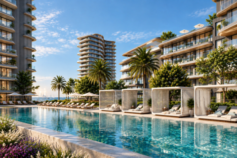 Dzīvoklis Mina Al Arab, Ras Al Khaimahjā, AAE 1 istaba, 57.78 m2 Nr. 617480