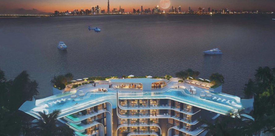Apartament w The World Islands, Dubai, ZEA 1 pokój, 56 mkw. nr 598652