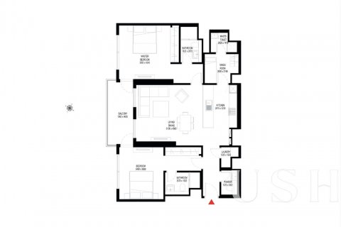 Διαμέρισμα σε Mohammed Bin Rashid City, Dubai, ΗΑΕ 1 υπνοδωμάτιο, 95 τ.μ. Αρ. 620569 - φωτογραφία 8