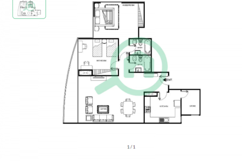 Lakás itt: Jumeirah Lake Towers, Dubai, EAE, 2 hálószoba, 151 m², azonosító: 542213 - fénykép 14