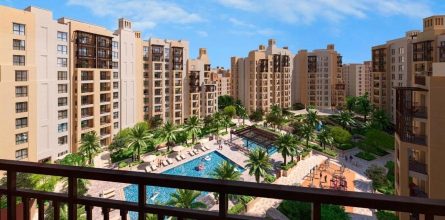 Apartemen di Dubai, UEA 1 kamar tidur, 68.3 m2 nomor 616351
