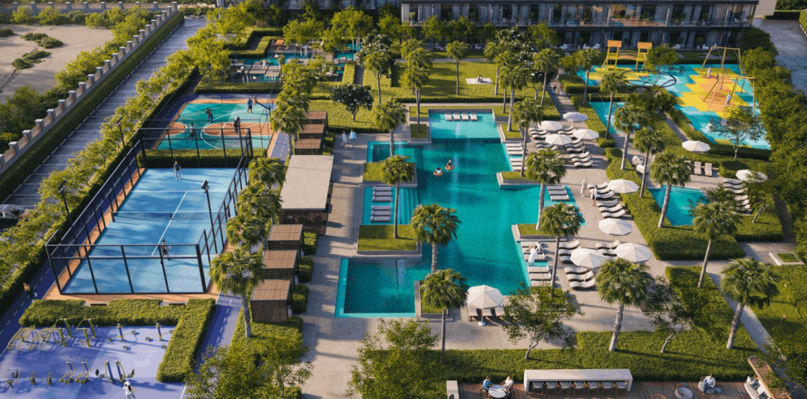 Квартира в Motor City, Дубай, ОАЭ 3 комнаты, 98м2 № 616129