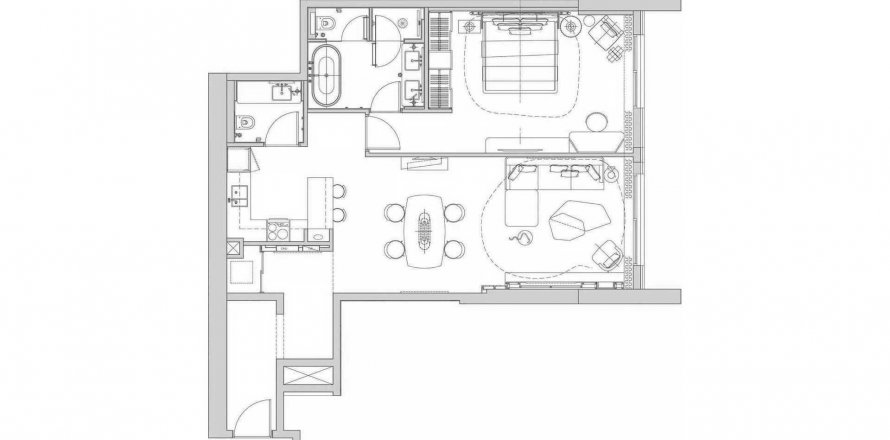 Downtown Dubai (Downtown Burj Dubai), UAE의 아파트 침실 2개, 148.98제곱미터 번호 520264