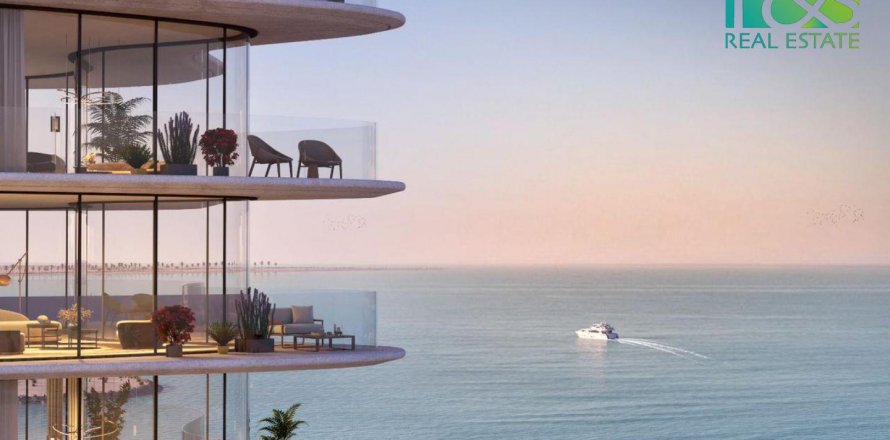 Apartmen di THE BEACH RESIDENCES di Al Marjan Island, Ras Al Khaimah, UAE 1 bilik tidur, 140.2 meter persegi № 457501