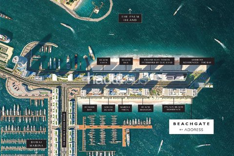 Apartmen di Dubai Harbour, Dubai, UAE 1 bilik tidur, 73 meter persegi № 626204 - foto 7