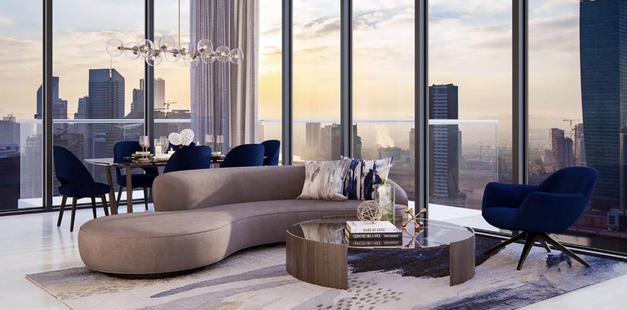 Huoneisto PENINSULA FIVE Business Bay, Dubai, Arabiemiraatit 1 makuuhuone, 112 m2 № 65368