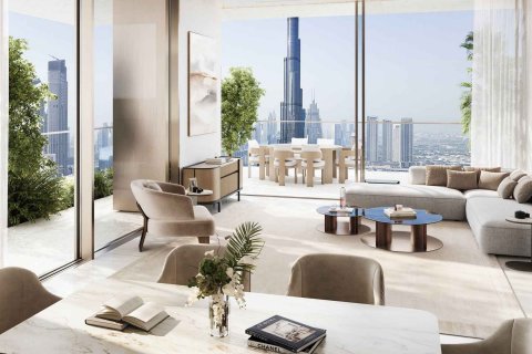 Пәтер Fairmont Residences Solara Tower Dubai, Даунтаун Дубай (Даунтаун Бурдж Дубай), БАӘ-да 2 жатын бөлмелер, 202.34 м² № 547536