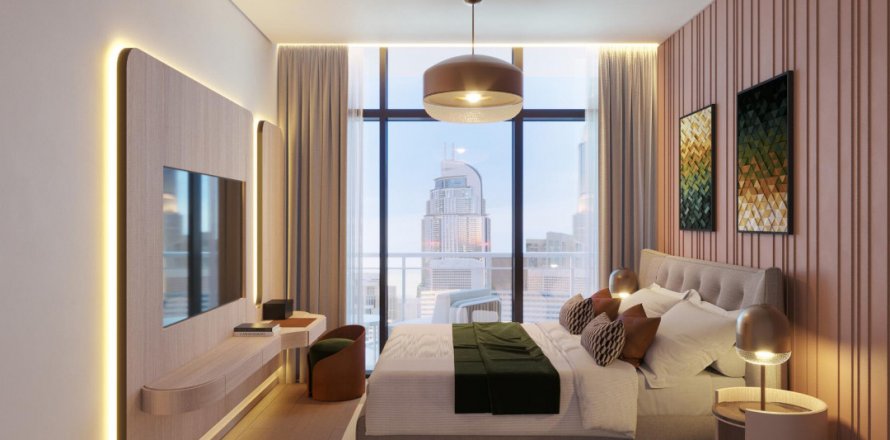 Byt v DoubleTree by Hilton Residences v Al Satwa, Dubai, SAE 1 ložnice, 66.97 m² Č.: 616339