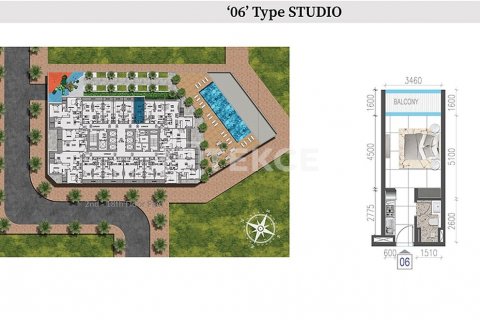 Majan, Dubai, UAE의 판매용 아파트 침실 2개, 110제곱미터 번호 449862 - 사진 17