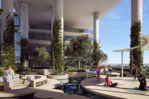 Apartmen di 15 Cascade di Motor City, Dubai, UAE 1 bilik tidur, 78.17 meter persegi № 580139