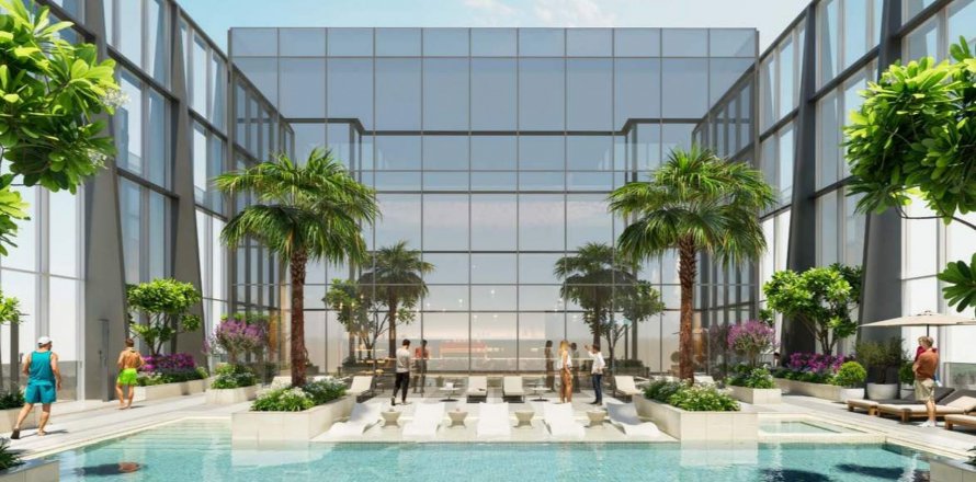 Lakás a The Element at Sobha One lakóparkban itt: Mohammed Bin Rashid City, Dubai, EAE, 2 hálószoba, 119.25 m², azonosító: 580121