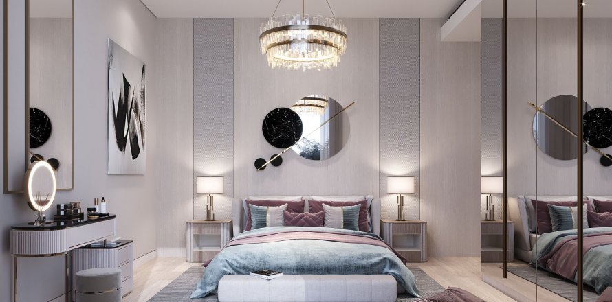 Apartmen di Jacob & Co Beachfront Living di Ghantoot, Abu Dhabi, UAE 1 bilik tidur, 93 meter persegi № 568450