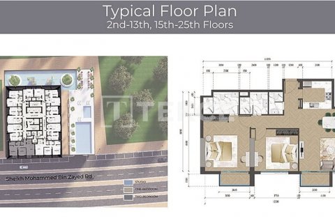 شقة للبيع في Jumeirah Village Triangle، دبي، الإمارات العربية المتحدة 2 غرفة نوم ، 114 متر مربع ، رقم 576254 - صورة 21