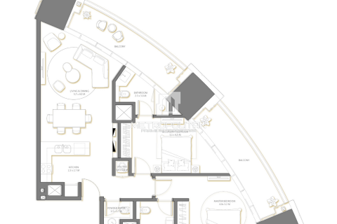Apartment sa Palm Jumeirah, Dubai, UAE 2 silid-tulugan, 126 sq.m. № 503397 - larawan 16