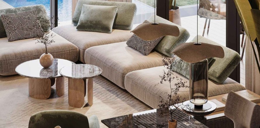 Lakás az UNO LUX by WOW Resorts lakóparkban itt: Al Marjan Island, Ras Al Khaimah, EAE, 2 hálószoba, 135.47 m², azonosító: 580101