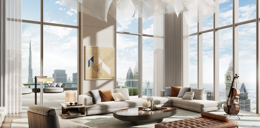 Пәтер Jumeirah Residences Emirates Towers, DIFC, Дубай, БАӘ-да 3 жатын бөлмелер, 195.36 м² № 603758