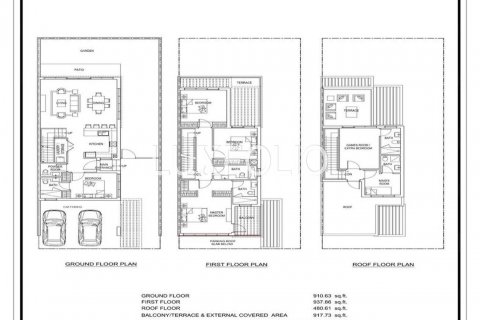 Вилла Damac Lagoons, Дубай, БАӘ-да 5 жатын бөлмелер, 302 м² № 627405 - фото 15