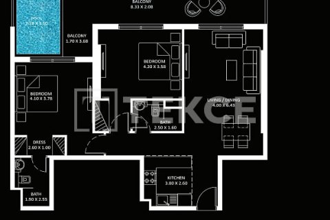 Купить квартиру в Джумейра Лейк Тауэрс, Дубай, ОАЭ 4 комнаты, 141м2, № 563359 - фото 18