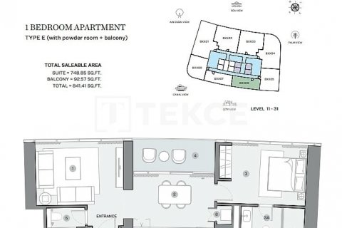 Διαμέρισμα σε Dubai Marina, ΗΑΕ 3 υπνοδωμάτια, 330 τ.μ. Αρ. 388104 - φωτογραφία 24