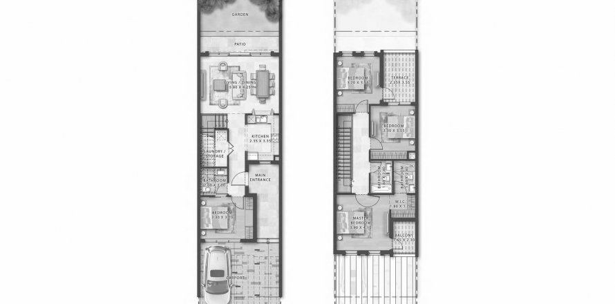 Vila v MALTA v Dubai Land, SAE 211.24 m² Č.: 380415