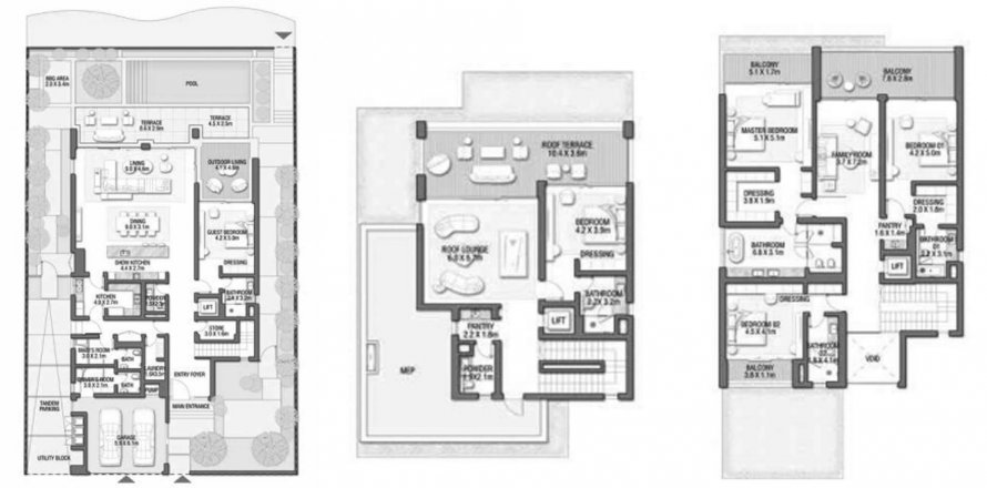 Villa in Palm Jebel Ali in Palm Jebel Ali, Dubai, UAE 5 bedrooms, 685.11 sq.m. № 573648