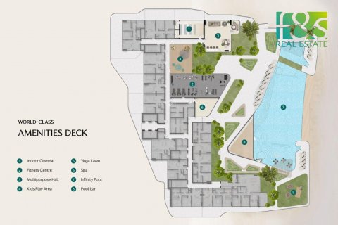 Apartmán v Al Marjan Island, Ras Al Khaimah, SAE 2 spálne, 98.4 m2 č. 551803 - Fotografia 11