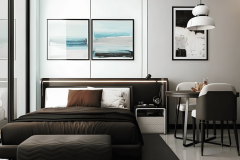 Apartament de vânzare în Dubai, EAU 2 dormitoare, 107 mp.  №599630 - poză 1