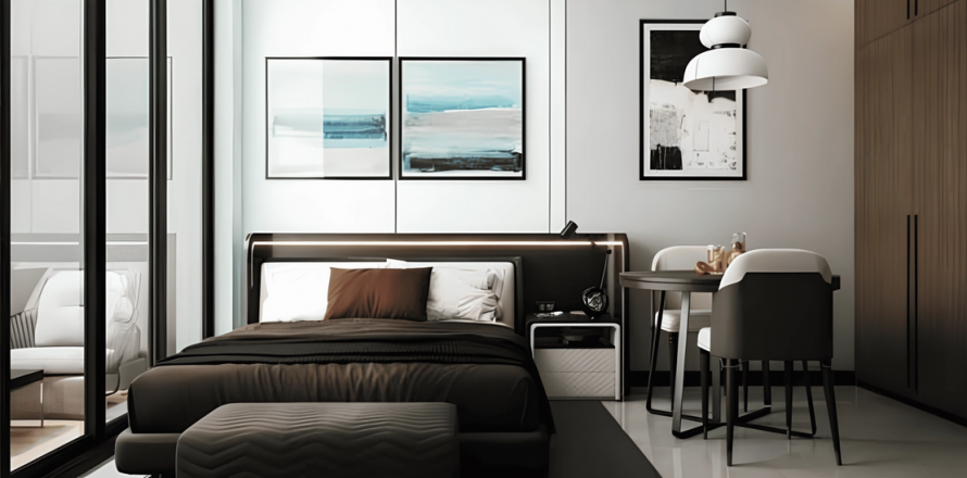 Apartament în Dubai, EAU 2 dormitoare, 107 mp.  №599630
