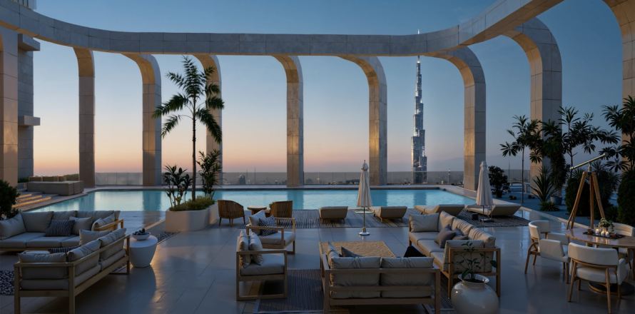 Lakás itt: Business Bay, Dubai, EAE, 1 hálószoba, 71 m², azonosító: 617464