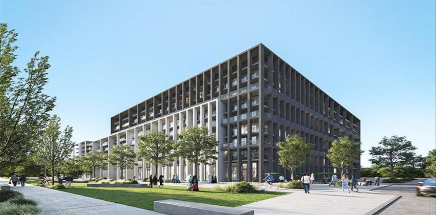 Apartmen di Aljada, Sharjah, UAE 1 bilik tidur, 79.6 meter persegi № 454521